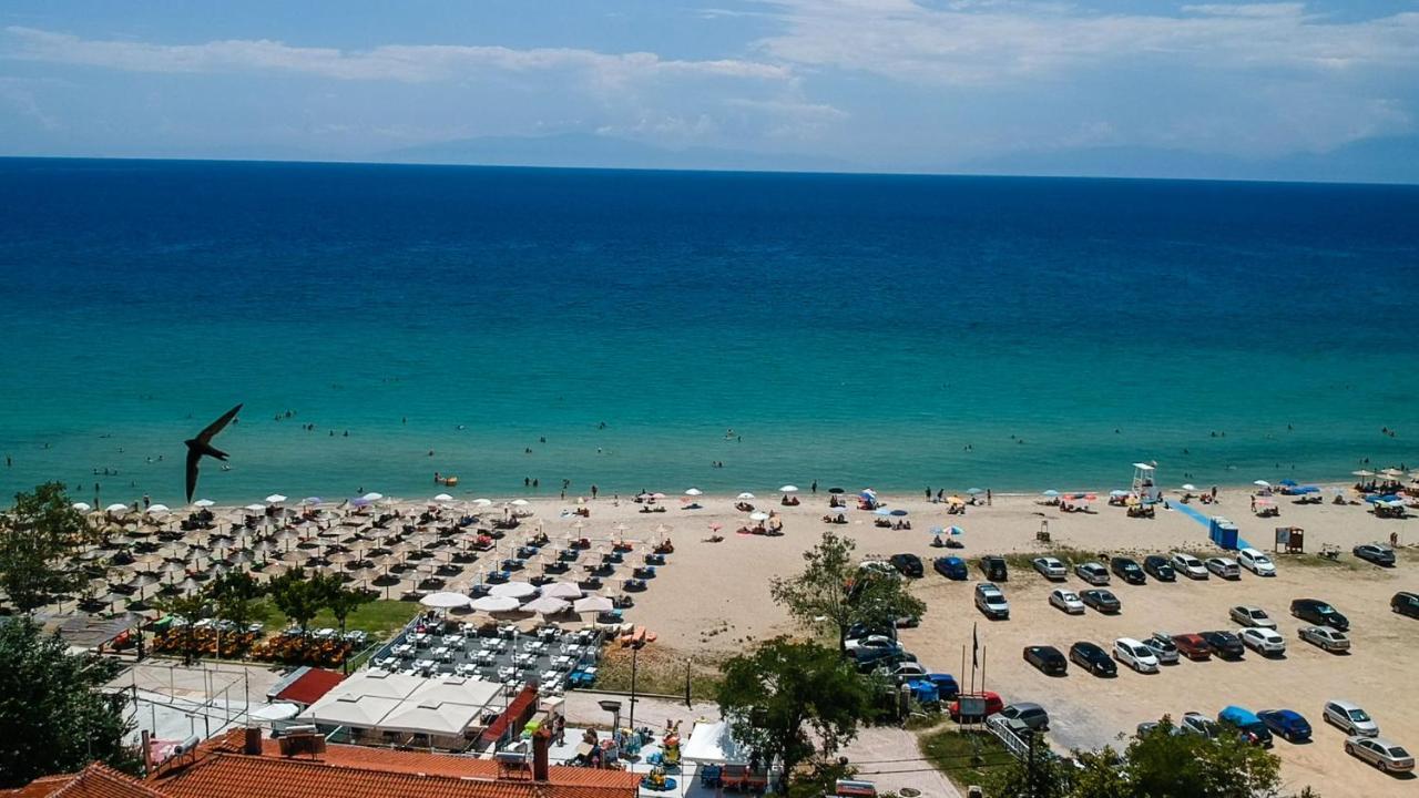 Nea Kallikrateia Halkidiki Beach Apartments 1 Nea Kallikratia Vergia Beach מראה חיצוני תמונה