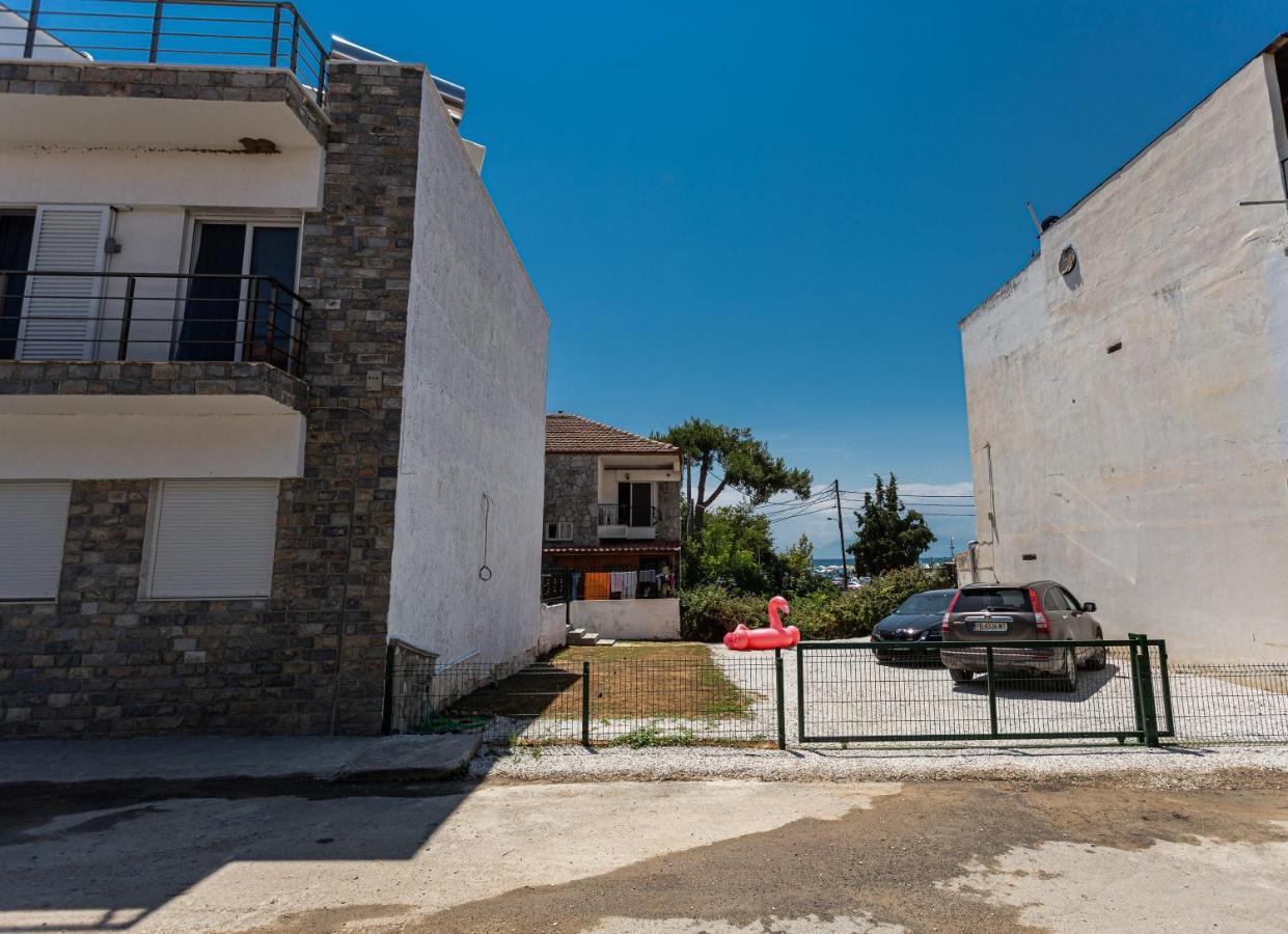 Nea Kallikrateia Halkidiki Beach Apartments 1 Nea Kallikratia Vergia Beach מראה חיצוני תמונה