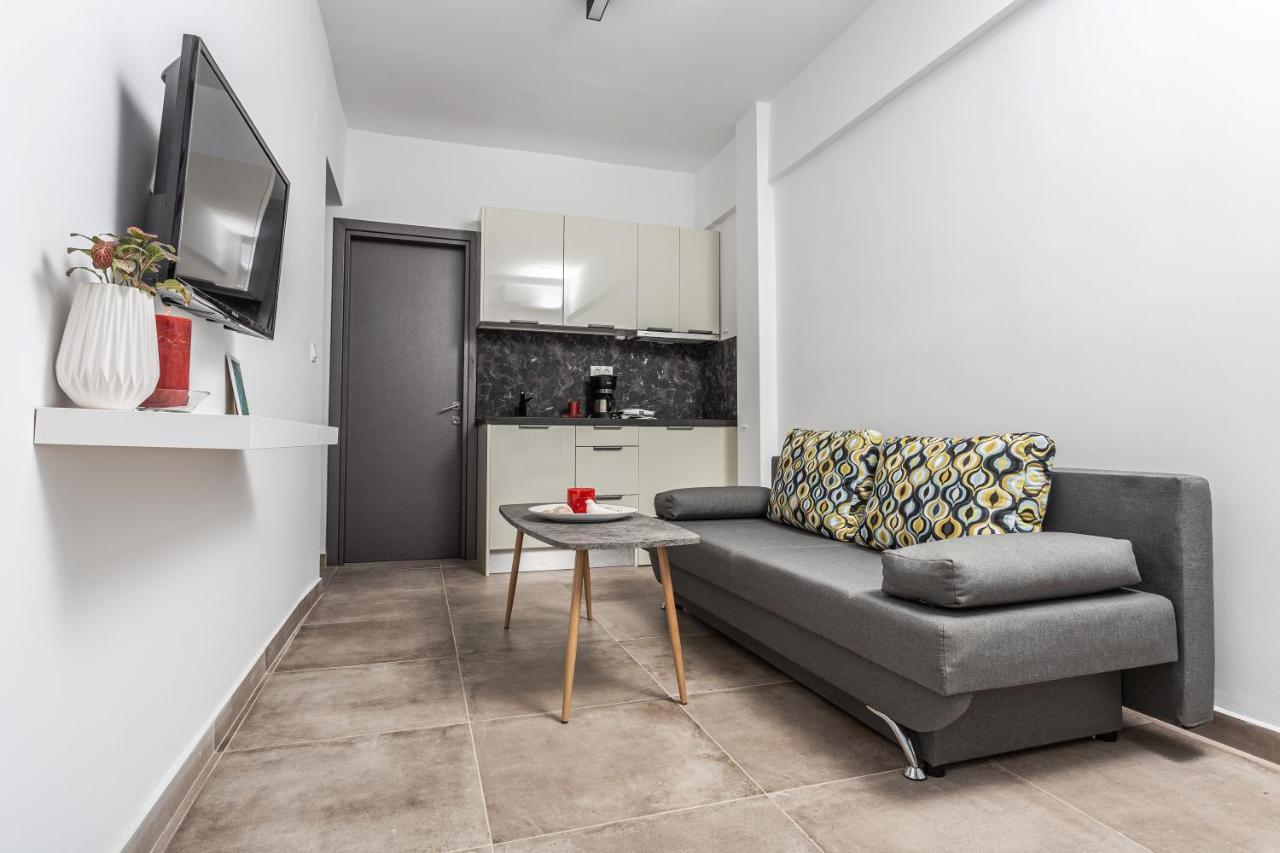 Nea Kallikrateia Halkidiki Beach Apartments 1 Nea Kallikratia Vergia Beach מראה חיצוני תמונה