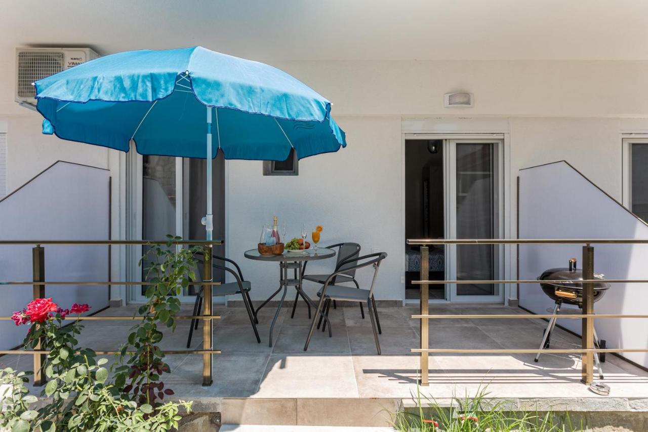 Nea Kallikrateia Halkidiki Beach Apartments 1 Nea Kallikratia Vergia Beach מראה חיצוני תמונה