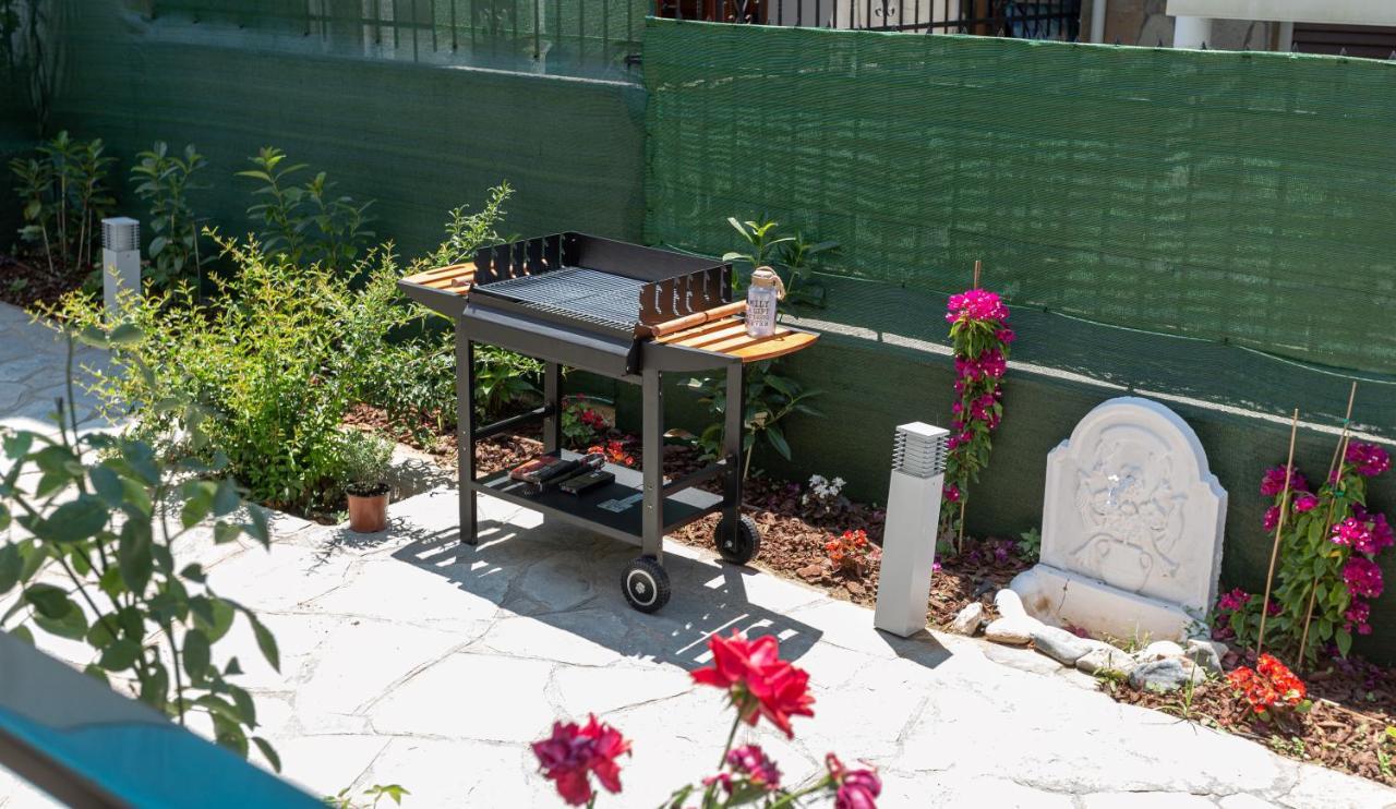 Nea Kallikrateia Halkidiki Beach Apartments 1 Nea Kallikratia Vergia Beach מראה חיצוני תמונה