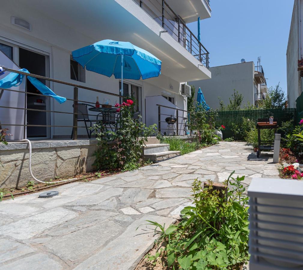 Nea Kallikrateia Halkidiki Beach Apartments 1 Nea Kallikratia Vergia Beach מראה חיצוני תמונה